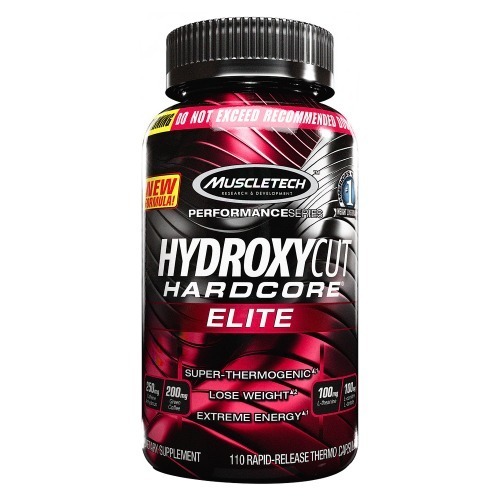 Muscletech - Hydroxycut Hardcore Elite, 110 Kapseln