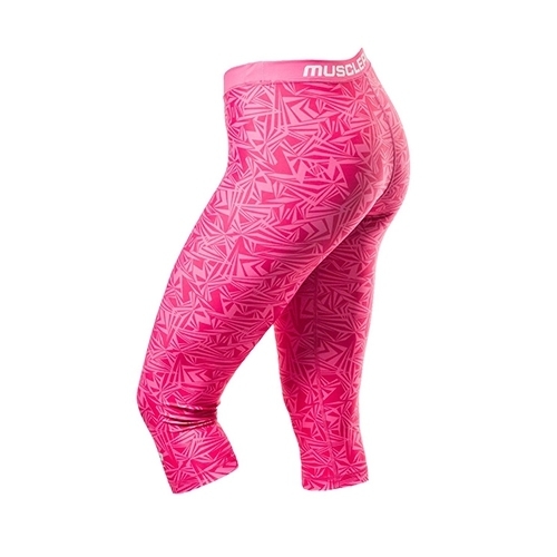 Musclepharm Womens Vortex 3/4 Legging - Pink