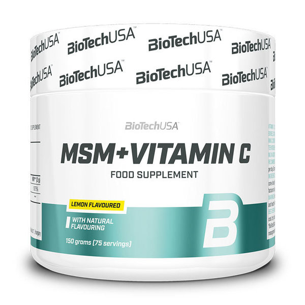 BiotechUSA - MSM + Vitamin C, 150g