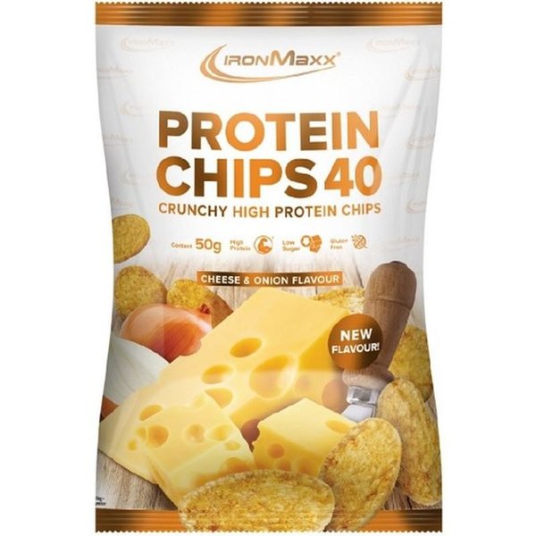 Ironmaxx - Protein Chips 40, 5x50g