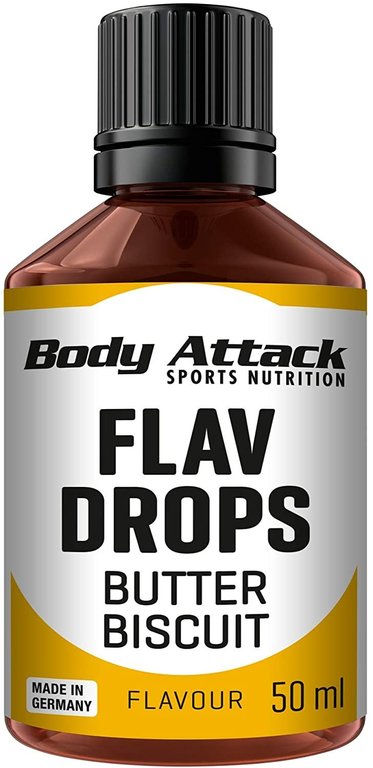 Body Attack - Flavour Drops, 50ml