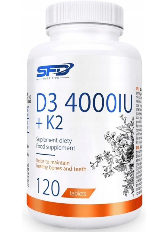 SFD - D3 4000 + K2, 120 Tabletten