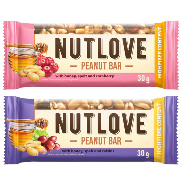 Allnutrition - NUTLOVE Peanut Bar, 30g